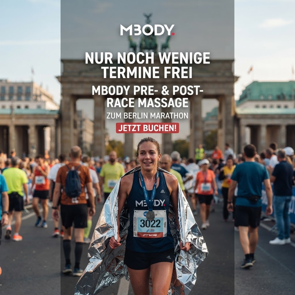 Läuferin vor dem Brandenburger Tor beim Berlin Marathon