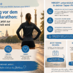Läuferin bei der Regeneration vor dem Berlin Marathon - MBODY Berlin